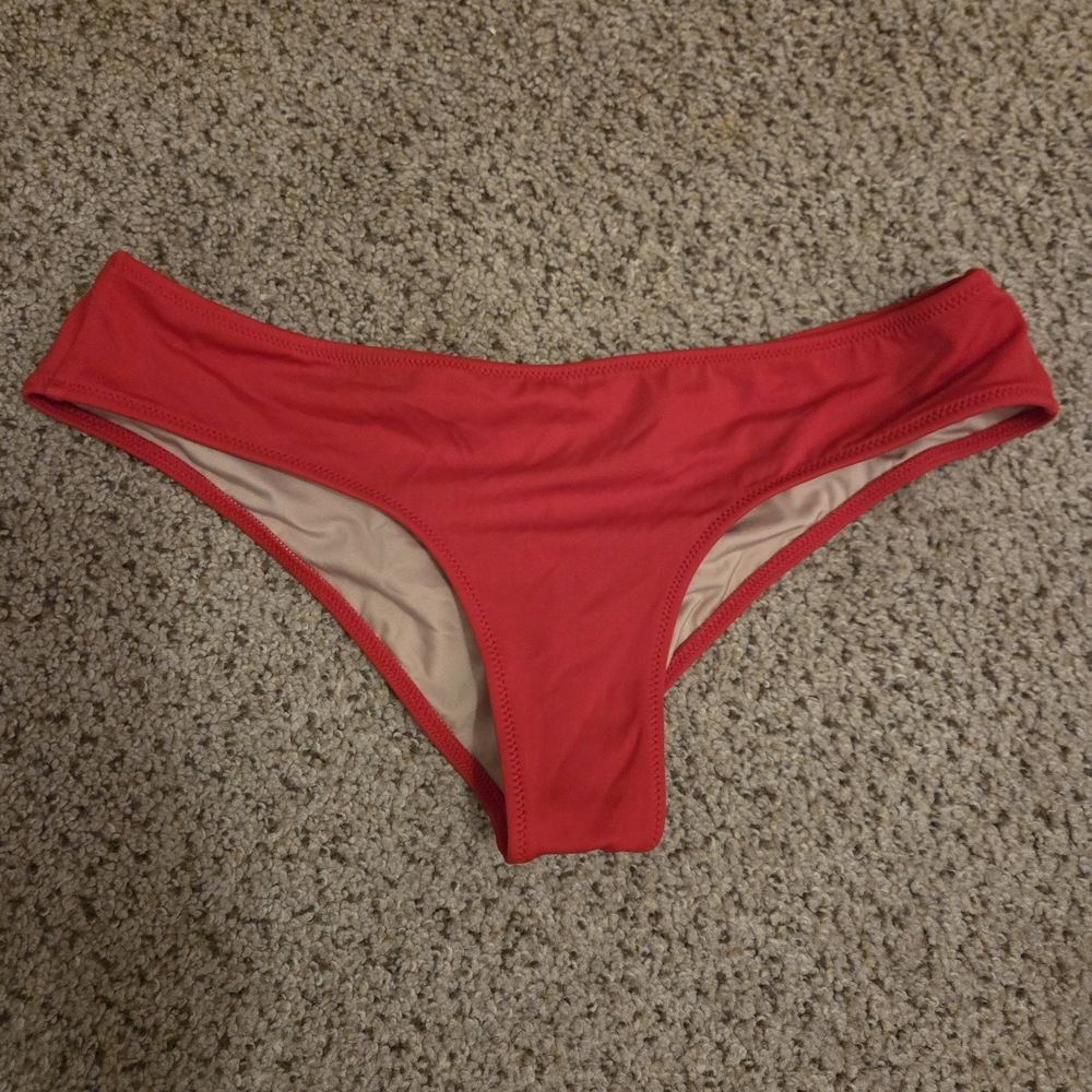 NWOT Victoria's Secret Red Bikini Bottom